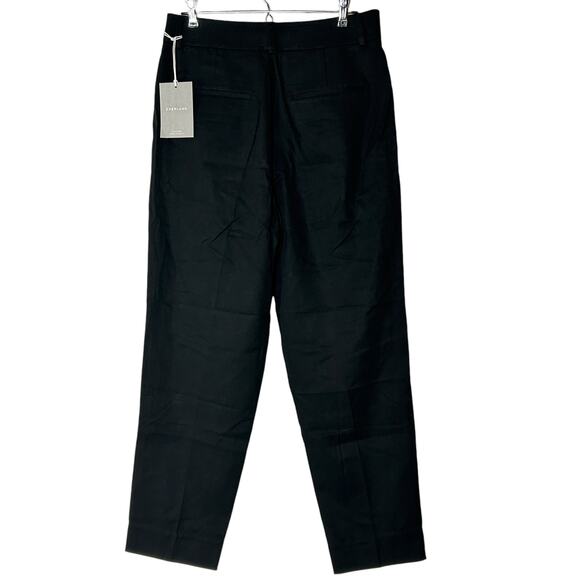 Everlane Tencel Way High Tapered Pant Buttersmooth Black Women 16 NWT No Stretch - Picture 5 of 12